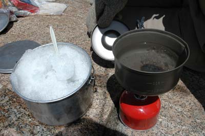 Melting Down Snow and Ice