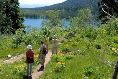 Taggart/Bradley Lake Hike Grand Teton