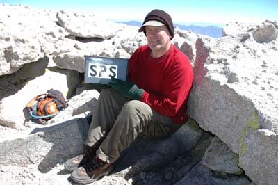 Summit Register Mt Langley