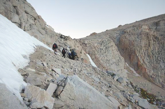 Approaching Old Army Pass