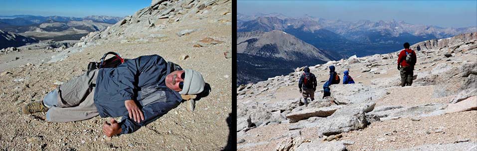 Near the Summit of Mt Langley