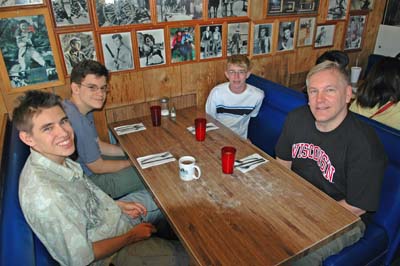 Breakfast at a local Cafe in Lone Pine