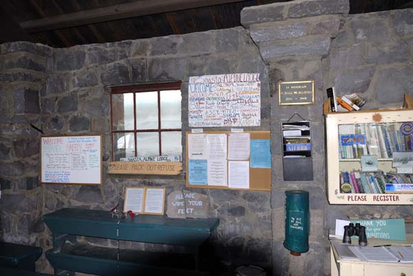 Inside Horse Camp Structure