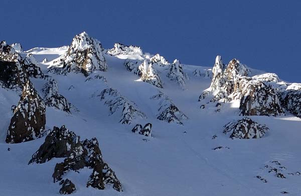 Upper Slopes of Mt Shasta