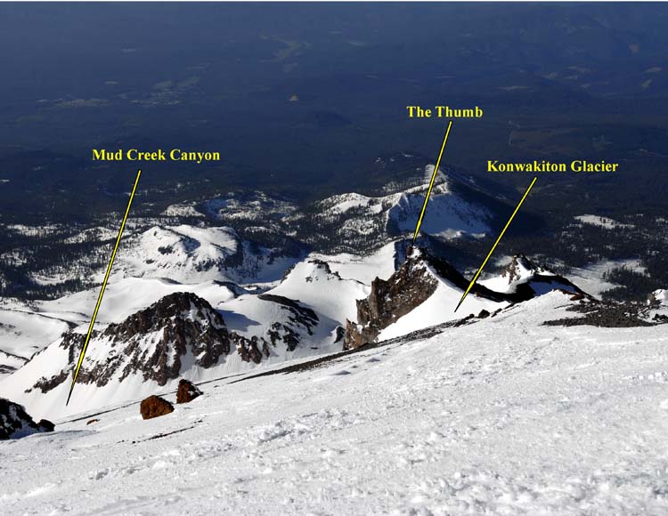 Mt Shasta View from the top of Misery Hill
