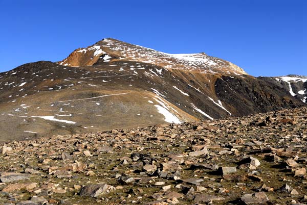 Summit of White Mountain in background.