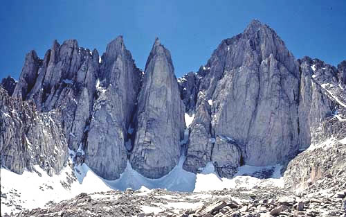 East Face Mt Whitney