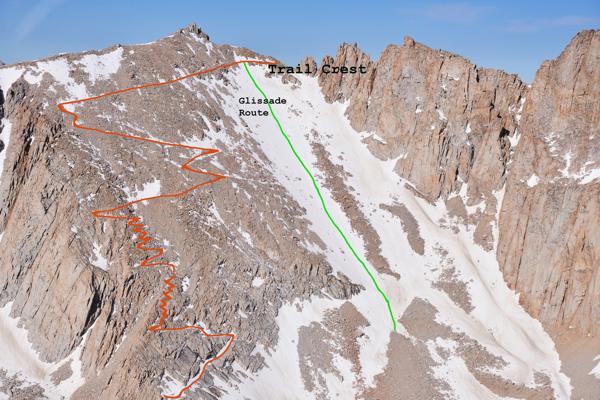 Mt Whitney Trail Switchbacks