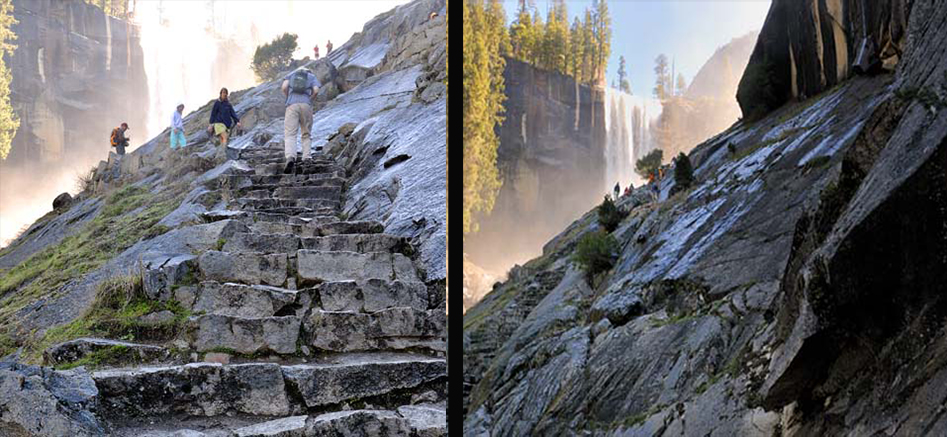 Mist Trail Stone Steps
