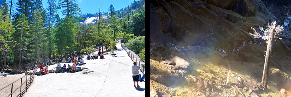 Top of Vernal Falls